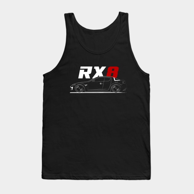 RX 8 JDM Tank Top by GoldenTuners